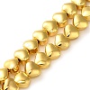 Electroplate Glass Beads Strands EGLA-H109-12F-01-1