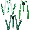 CHGCRAFT 3Pcs 3 Style Adjustable Polyester Y-Shaped Heavy Duty Suspenders AJEW-CA0003-03-1