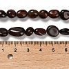 Natural Red Tiger Eye Beads Strands G-P497-01E-24-5