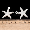 ABS Plastic Imitation Pearl Pendants KY-G035-01A-3