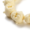 Synthetic Coral Carved Beads Strands CORA-B001-01A-3