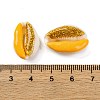 Enamel Cowrie Shell Beads SSHEL-M023-02A-3