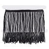 1 Yard Plastic Beaded Tassel Ribbon DIY-OC0013-14A-1
