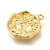 Brass Pendants KK-H507-02G-2