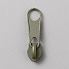Spray Painted Zinc Alloy Zipper Pull FIND-WH0427-33A-09-1