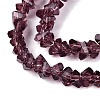 Transparent Glass Beads Strands GLAA-N018-3mm-27-4