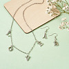 Alloy Rhinestone Charms ALRI-TA0001-04P-26