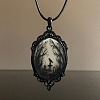 Halloween Alloy Pendant Necklaces PW-WGAE9C8-01-3