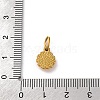 304 Stainless Steel Rhinestone Pendants STAS-M110-30G-4