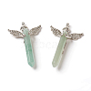 Natural Green Aventurine Big Pendants G-F586-A01-1