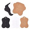 Fingerinspire Cardboard Hair Clip Display Cards CDIS-FG0001-34-1