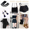 Faux Suede Fabric Tassel Ribbons OCOR-WH0109-110A-5