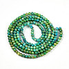 Baking Paint Glass Beads Strands DGLA-N003-4mm-B04-3