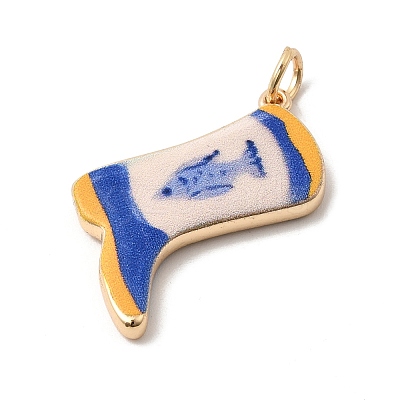 Printed Brass Pendants LS-KK-H253-01B-G01-1