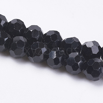 Opaque Glass Beads Strands EGLA-F120-NC04-1