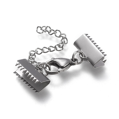 Tarnish Resistant 304 Stainless Steel Curb Chain Extender STAS-K195-21P-06-1