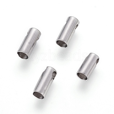 Tarnish Resistant 304 Stainless Steel Cord Ends STAS-K190-01D-P-1