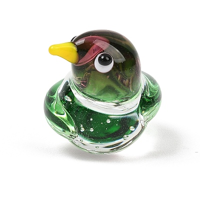 Handmade Lampwork Bird Figurine GL-CBAE714-04-1