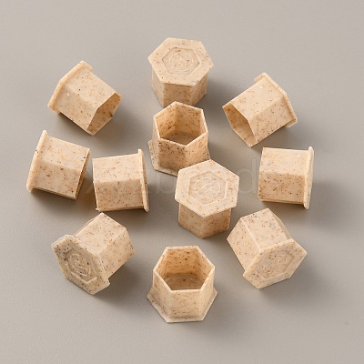 Degradable Wheat Straw Tattoo Ink Cups FIND-WH0126-62C-1