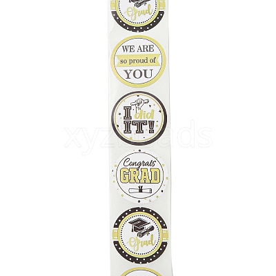 Graduation Theme Stickers Roll DIY-H167-04B-1