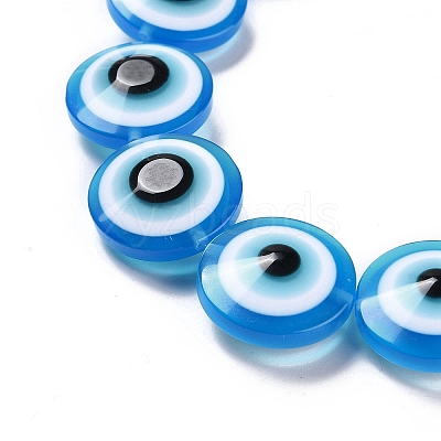 Resin Imitation Lampwork Beads Strands RESI-F032-01H-1