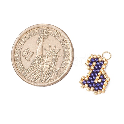 Handmade MIYUKI Seed Beads PALLOY-MZ00867-12-1