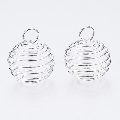 Iron Wire Pendants X1-IFIN-R231-25mm-S-1