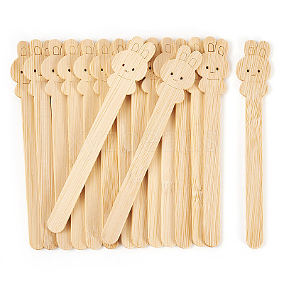 50Pcs Wooden Cakesicle Sticks AJEW-TA0018-01B-1