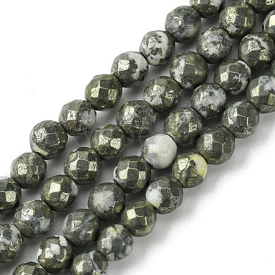 Natural Gemstone Beads Strands G-D067-I03-C02-1