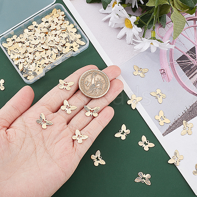 100Pcs Brass Pendants KK-DC0001-42-1
