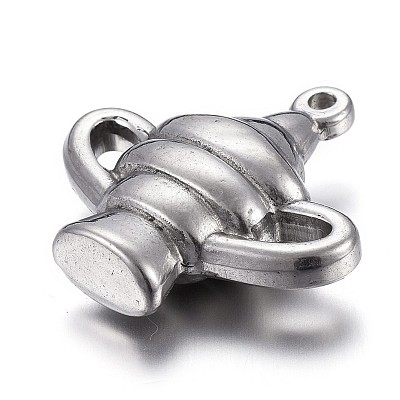 Tarnish Resistant 304 Stainless Steel Pendants STAS-P218-06-1