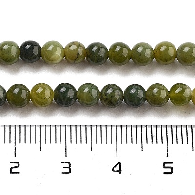 Natural Canada Jade Beads Strands G-NH0029-02B-1