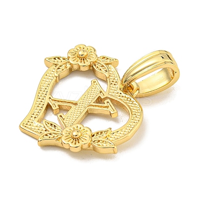 Heart Brass Pendants KK-I714-04G-X-1