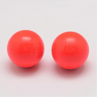Brass Chime Ball Beads Fit Cage Pendants KK-G298-16mm-12-1