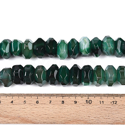 Natural Agate Beads Strands G-N356-01A-07-1