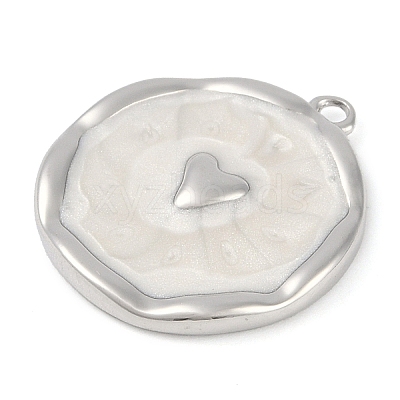 Brass Enamel Pendants KK-L219-22P-1