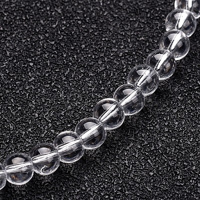 Glass Round Bead Strands GLAA-I028-10mm-01-1