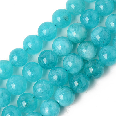 Natural Quartz Beads Strands X-G-T129-03-10mm-1