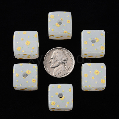 Printed Acrylic Beads MACR-S374-11C-01-1