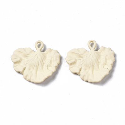 Spray Painted Alloy Pendants PALLOY-T077-118D-RS-1
