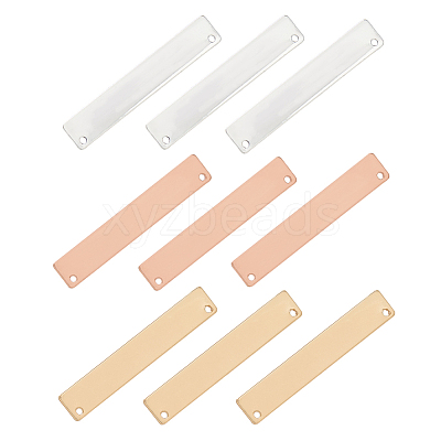 30Pcs 3 Colors Brass Connector Charms FIND-DC0006-18-1