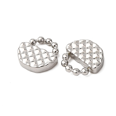 304 Stainless Steel Charms STAS-Z167-02P-12-1