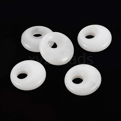Natural White Jade Pendants G-T122-67S-1