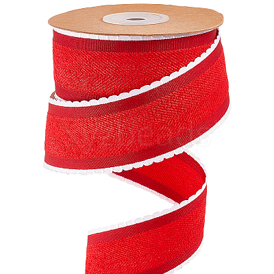 Polyester Ribbon for Sewing Decoration OCOR-WH20007-24C-1
