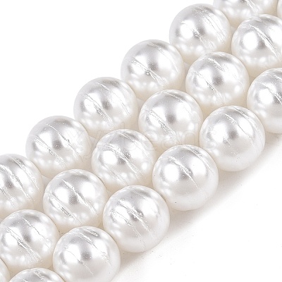 Transparent Spray Painted Glass Beads Strands GLAA-N001-40-1