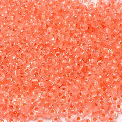 8/0 Transparent Glass Seed Beads SEED-F003-03B-11-1