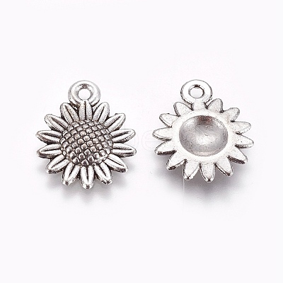 Tibetan Style Alloy Pendants A-PALLOY-WH0066-12AS-1