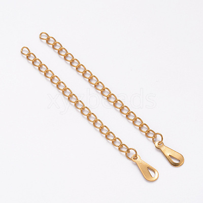 Ion Plating(IP) 304 Stainless Steel Chain Extender STAS-F098-12-1