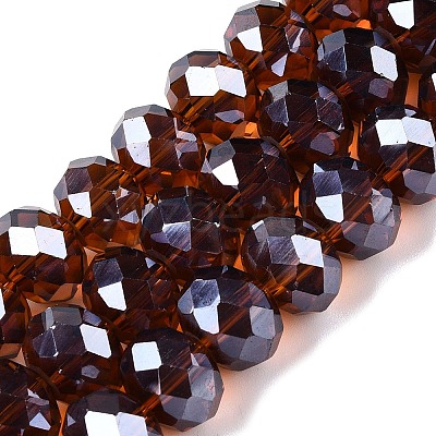Electroplate Glass Beads Strands LS-EGLA-A034-T12mm-A19-1