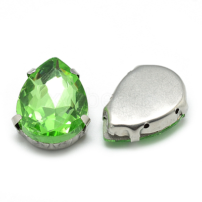 Sew on Rhinestone RGLA-T035-13x18mm-19-1